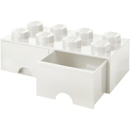 Lego Brick Drawer 8 Blanco