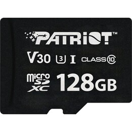 Patriot Memory VX Series microSDXC V30 UHS-I Klasse 10 schwarz