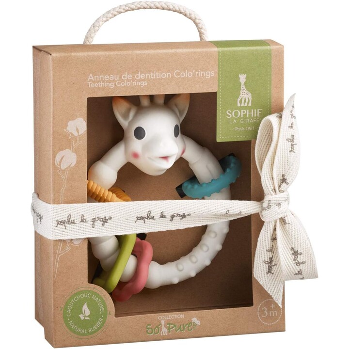 Sophie La Girafe 220120 multicolour teething ring