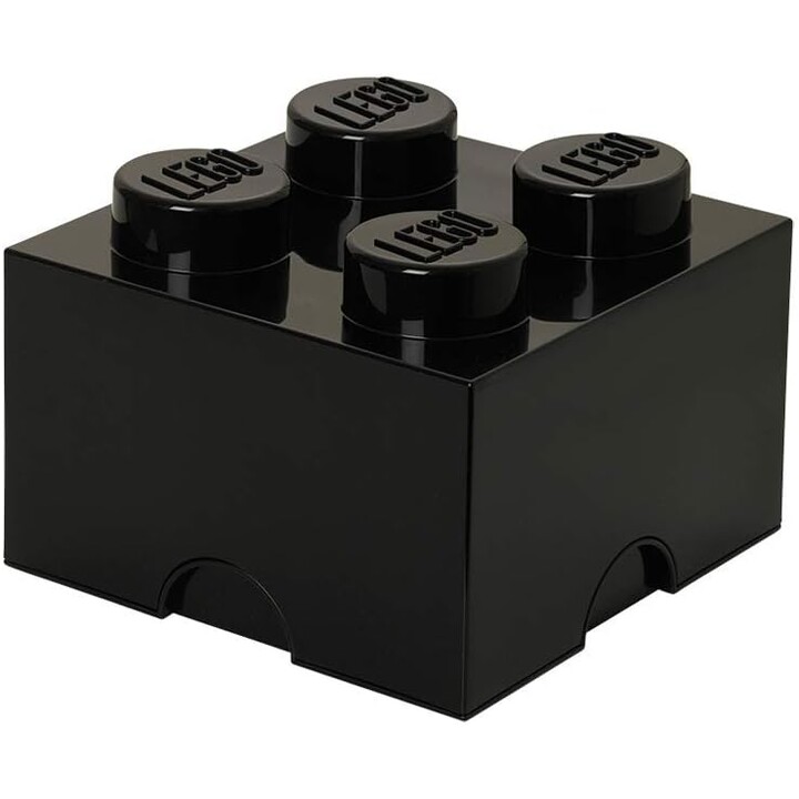 Lego Storage Brick 4 Preto