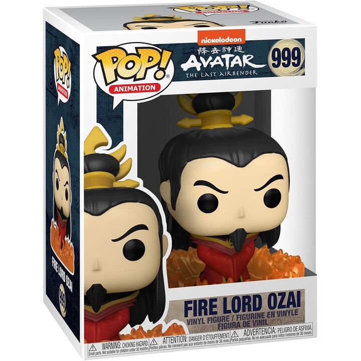 Funko Pop Animacion Avatar The Last Airbender La Leyenda De Aang Señor Del Fuego Ozai