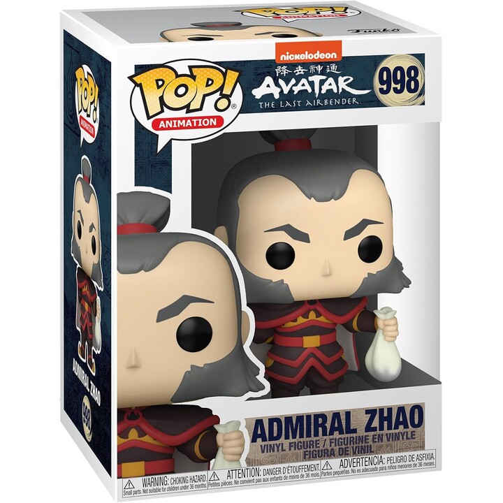 Funko Pop Animacion Avatar The Last Airbender La Leyenda De Aang Admiral Zhao