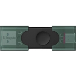 Pendrive Kingston DataTraveler Duo USB Type-C e USB 3.2 de 128 GB