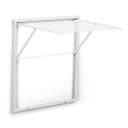 Varal de parede ARREDAMENTI KLEDY - 80 x 69 cm, Branco
