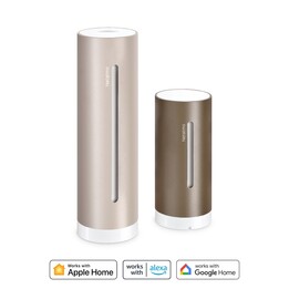 Estação Meteorológica Digital Netatmo NWS-S-EC Marrom com Wi-Fi