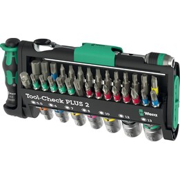 TOOL-CHECK PLUS TOOL SET 39 PIECES