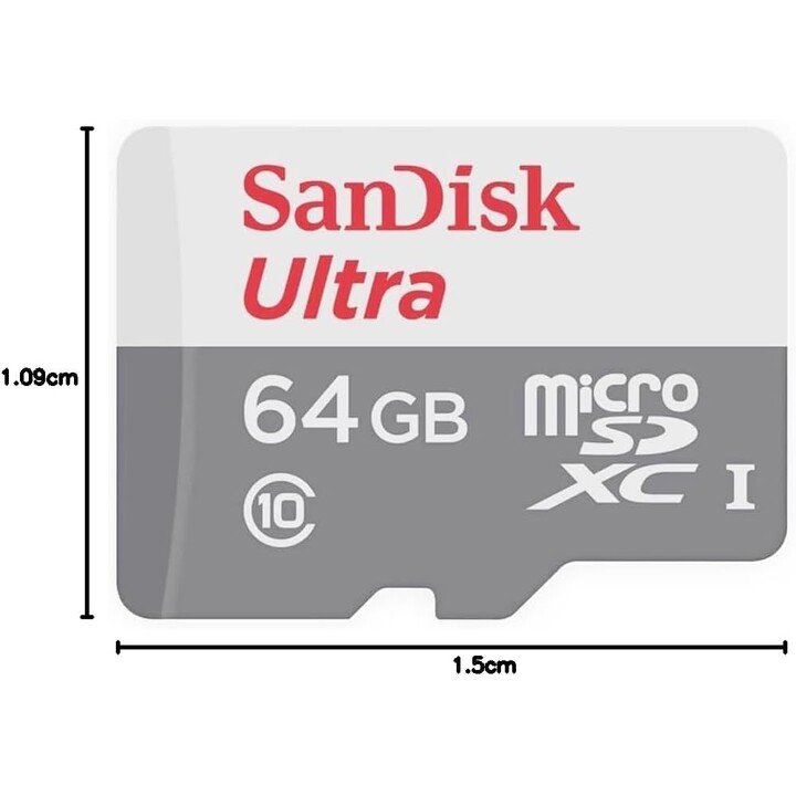 Sandisk 64gb Micro Sdxc Memory Uhs-I/Sdsqunr-064g-Gn3mn