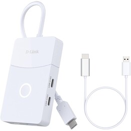Hub USB-C D-Link DUP-501 5 en 1 avec HDMI, charge rapide sans fil 5 GHz et puissance de 100 W