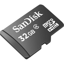 Memória Micro SDHC Sandisk 32GB Classe 4/Sdsdqm-032g-B35