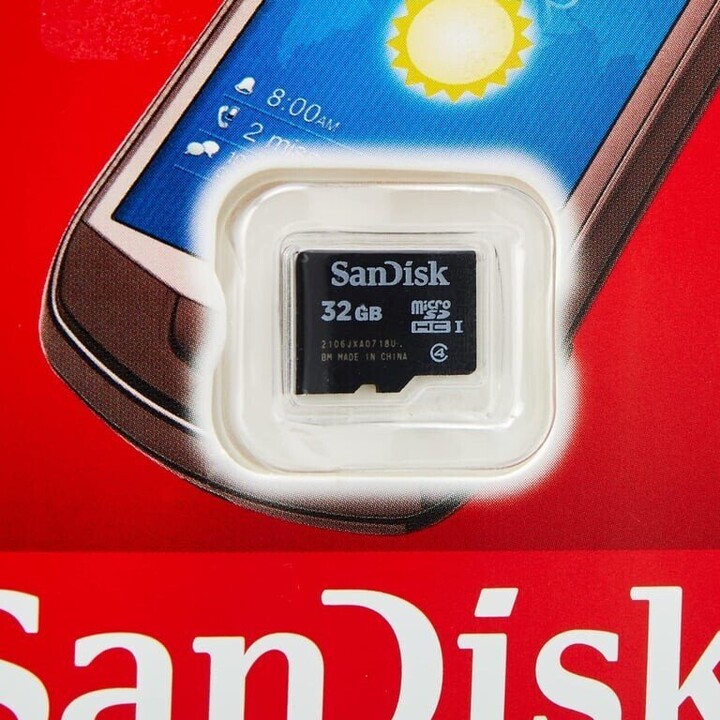 Sandisk 32GB Class 4 Micro SDHC Memory/Sdsdqm-032g-B35