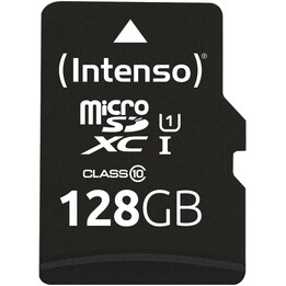 Intenso Carte Micro SD SDXC 128GB Class 10