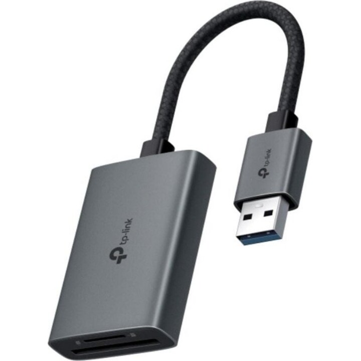 Card reader externo usb-a tplink ua430 1xsd 1xmicrosd 3.0 carcasa de aluminio