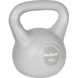 REBEL ACTIVE Kettlebell bituminös grau 18 kg