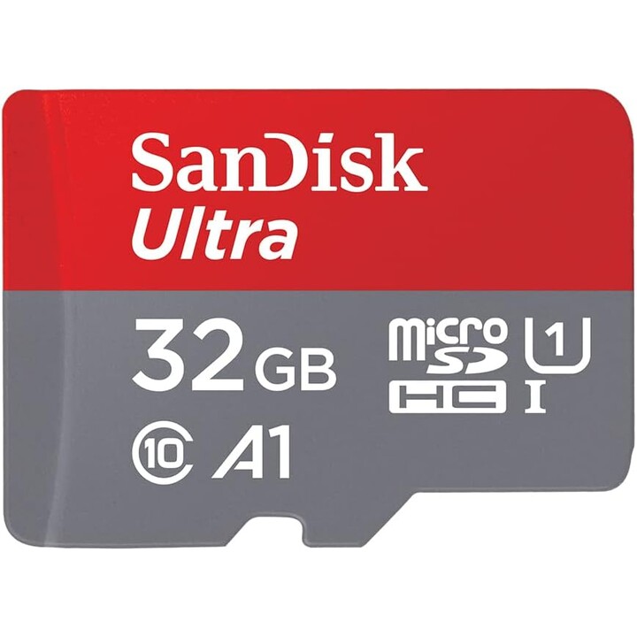 Scheda di memoria SanDisk Ultra microSDHC da 32GB + adattatore SD
