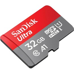 Cartão de memória microSDHC SanDisk Ultra de 32GB + Adaptador SD