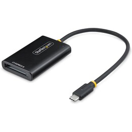 Startech USB-C CFexpress Typ B Kompakt-Aluminium-Kartenleser 10Gbps, Schwarz