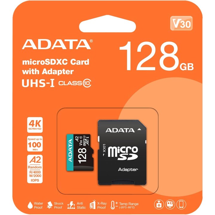 Adata Premier Pro V30 microSDXC/SDHC 128 GB UHS-I Classe 10