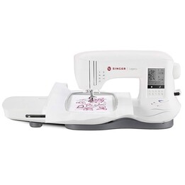 Máquina de costura Singer SE300, elétrica, branca