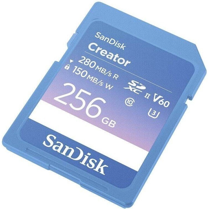 Sandisk Creator 256 Gb Sdxc Uhs-ii Classe 10