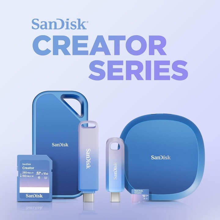 Sandisk Creator 256 Gb Sdxc Uhs-ii Classe 10