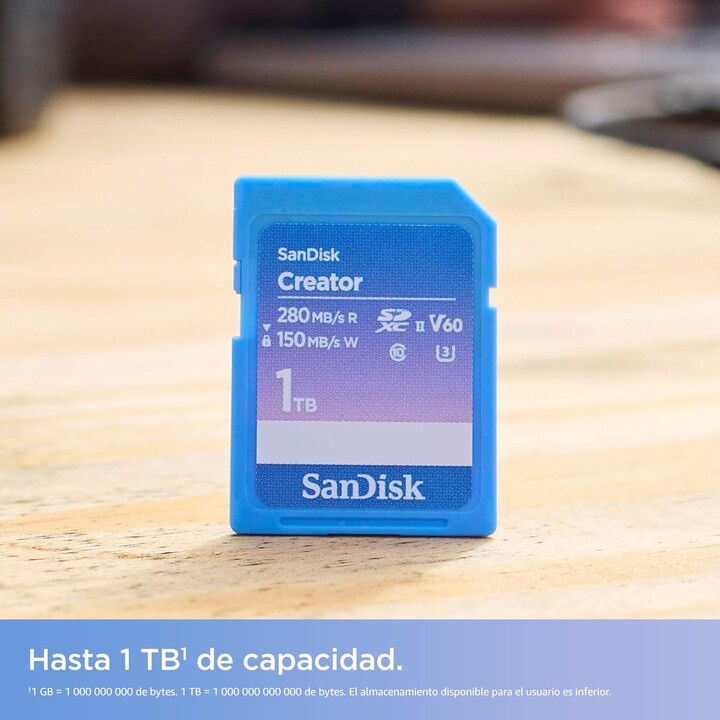 Sandisk Creator 256 Gb Sdxc Uhs-ii Classe 10