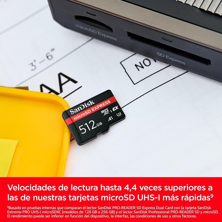 Memory Micro SDXC 512GB UHS-I/SDSQXFN-512G-GN4NN Sandisk