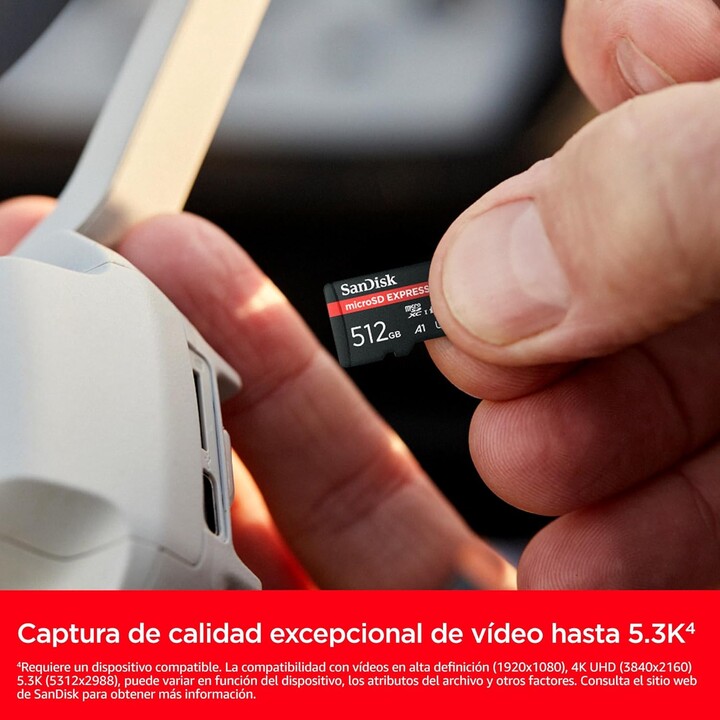 Memory Micro SDXC 512GB UHS-I/SDSQXFN-512G-GN4NN Sandisk