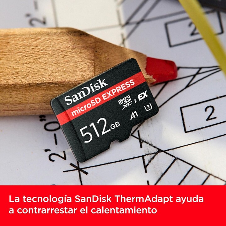 Memory Micro SDXC 512GB UHS-I/SDSQXFN-512G-GN4NN Sandisk