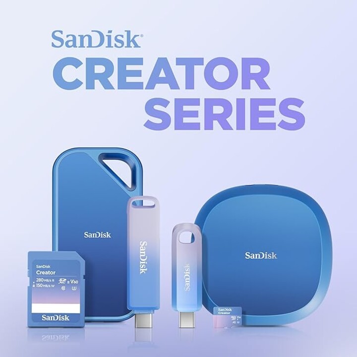 Tarjeta SanDisk Creator 512 GB SDXC UHS-II Clase 10