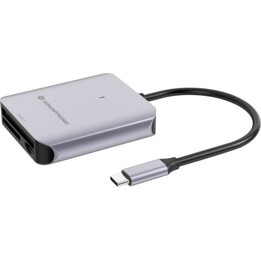 Lecteur de cartes 3-en-1 USB 3.2 Gen 2, CFast 2.0, SD 4.0, MicroSD 4.0, UHS-II