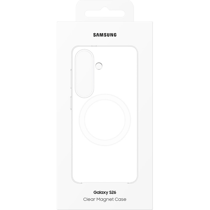 Samsung Galaxy S26 Clear Magnet Qi2 Case