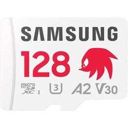 Samsung MicroSDXC Card MB-MD128S 128GB UHS-I 180MB/s U3 V30 A2 SD Adapter