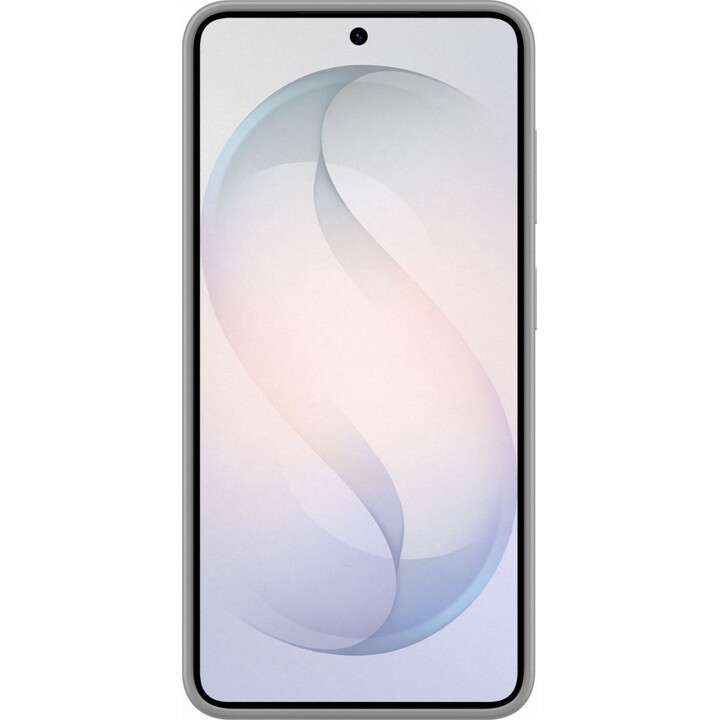 Samsung Galaxy S26 Silikon Magnet Qi2 Hülle Grau