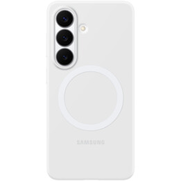 Funda Samsung Galaxy S26 Silicona Imán Qi2 Blanca