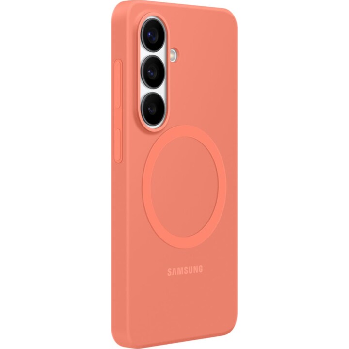 Samsung Galaxy S26 Silikon Magnet Qi2 Hülle Rot