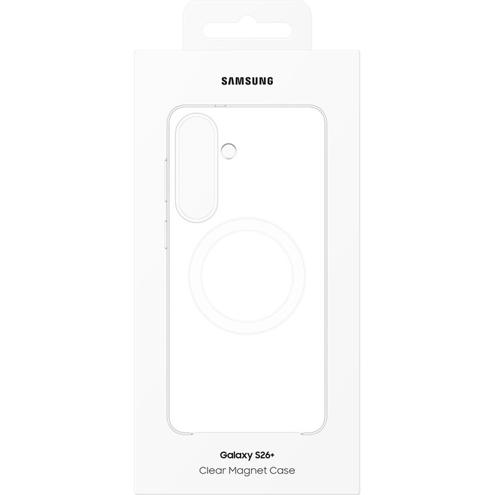 Custodia trasparente magnetica Qi2 per Samsung Galaxy S26+