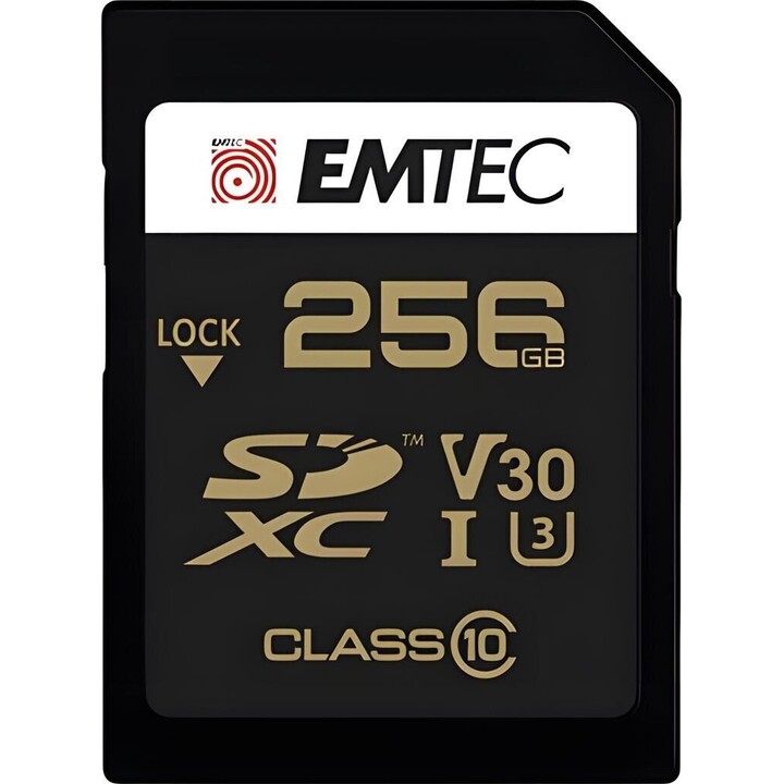 Karte EMTEC 256 GB UHS-I U3 V30 Speedin Pro
