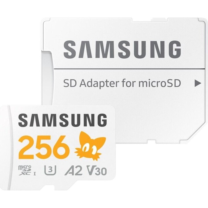 256 GB Samsung Sonic Micro Card mit Adapter