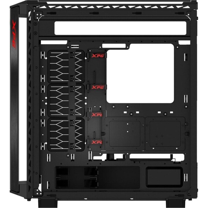 Torre PC Torre XPG BATTLECRUISER II ST ATX/EATX Vidrio Templado Iluminación RGB Negra