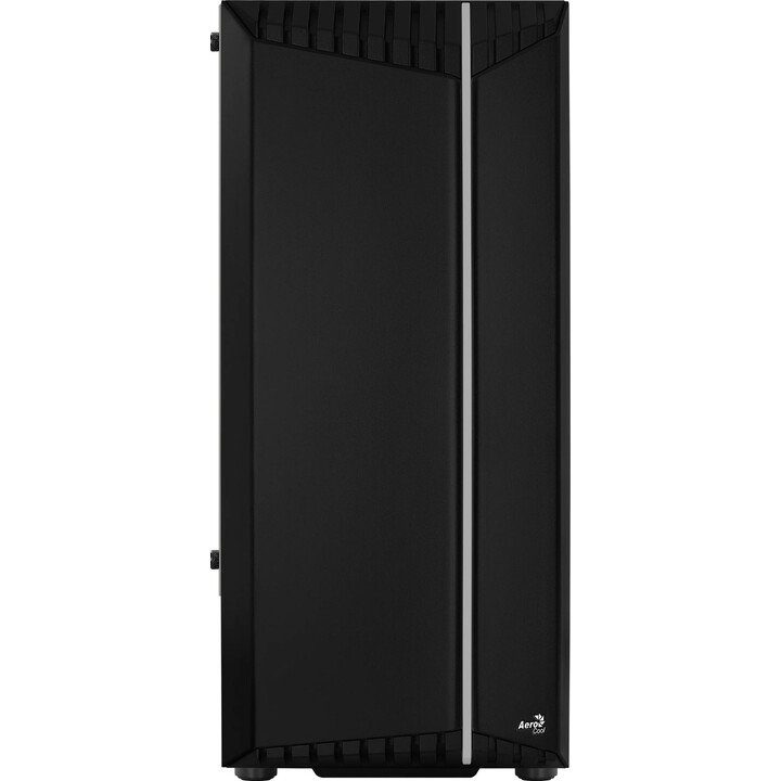 Aerocool Bionic G-V2 Tg Gaming PC Gehäuse, Schwarz, gehärtetes Glas