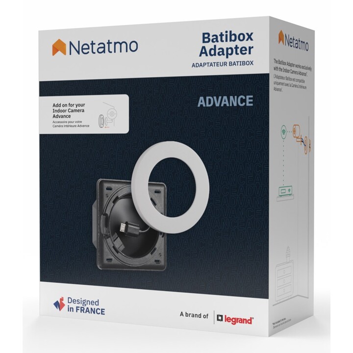 Netatmo NPC-BAT-W support et boîtier des caméras de sécurité Bague adaptatrice