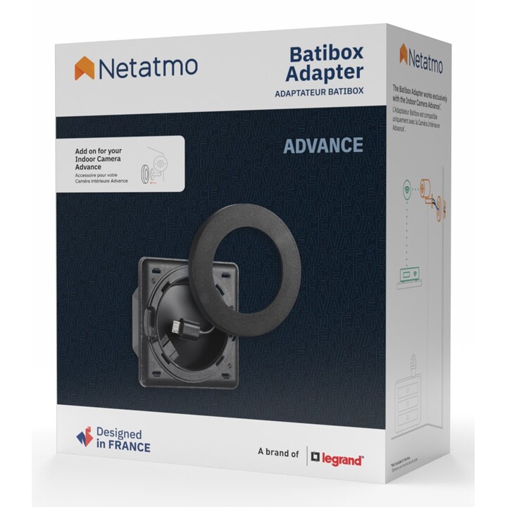 Netatmo NPC-BAT-B Security Cameras and Home Mount Adapter Ring
