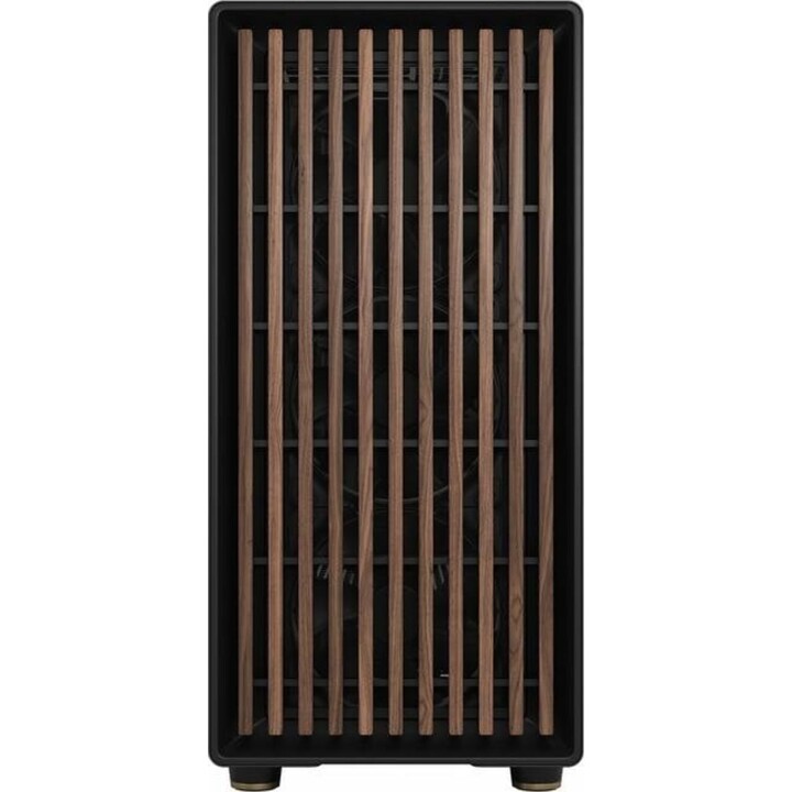 Fractal Design North XL TG Charcoal Dark PC Case with tempered glass and wooden front