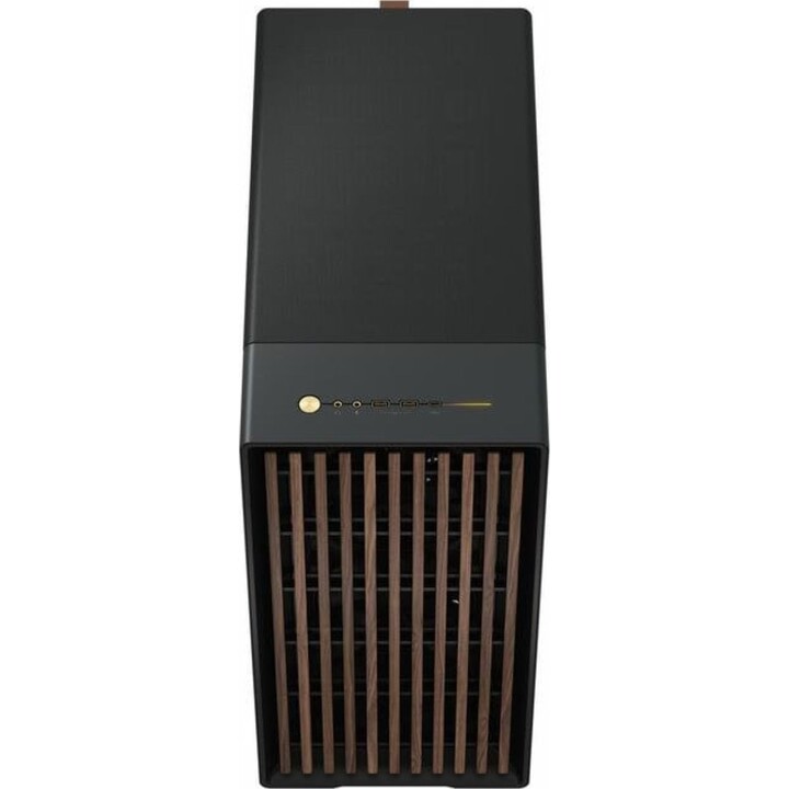 Fractal Design North XL TG Charcoal Dark PC Case with tempered glass and wooden front