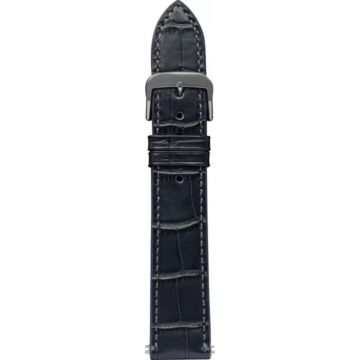 Zeppelin 20mm Leather Strap Blue
