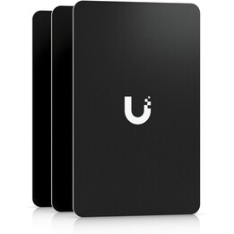 Ubiquiti UniFi Access Card 100 pezzi nero UA-CARD-B-100 Schede intelligenti sicure NFC MIFARE DESFire EV3