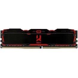 GOODRAM IR-X 3200D464L16SA/16G 16GB DDR4 3200MHz CL16 Gaming RAM Single Module 1.35V RGB preto