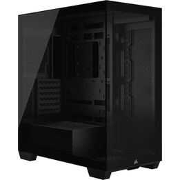 Gabinete Corsair Icue Link 3500X, Midi-Tower, ATX/EATX/Micro-ATX/Mini-ITX, USB 3.0, sin Fuente, negro