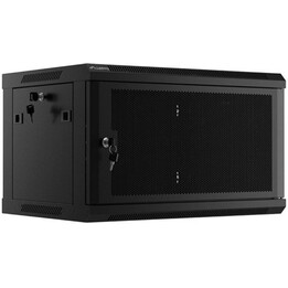 Lanberg WF01-6406-23B 6U 19-inch Wall Mount Rack Cabinet 600x450x379mm 60kg capacity