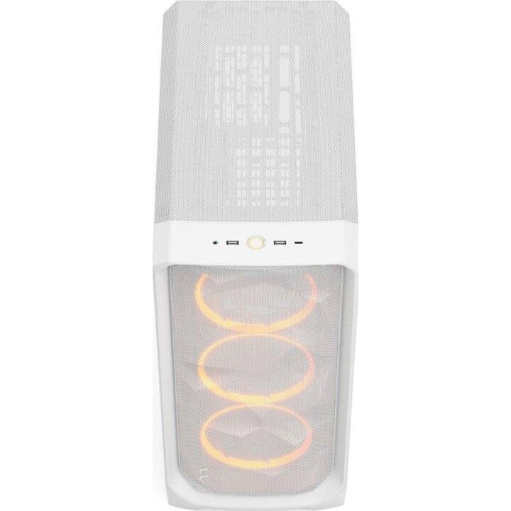 Torre PC Caja PC Fractal Meshify 3 Blanco ATX Vidrio Templado RGB Gaming